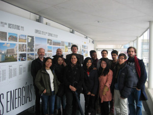 Alumnos del Máster en Diseño y Gestión Ambiental de Edificios (MDGAE) de la Universidad de Navarra