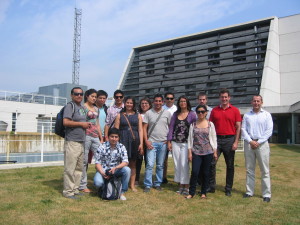 Visita de estudiantes chilenos del Instituto de FP Superior de Usúrbil (Guipúzcoa)