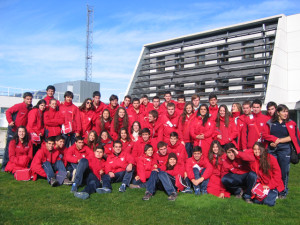 Visita de 54 jóvenes de Chile de la Asociación Estadio Español de Las Condes