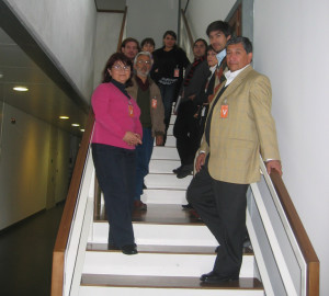 Visita de una delegación de CONAMA Chile