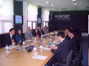 Delegación china - CRESP & SINO-DANISH BIOMASS CDM project