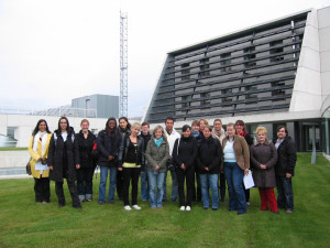 Visita de un grupo de estudiantes universitarios alemanes que participan en un curso del Foro Europeo