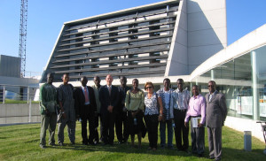 Visita de representantes del Ministerio de Energía de Gambia y de empresas energéticas