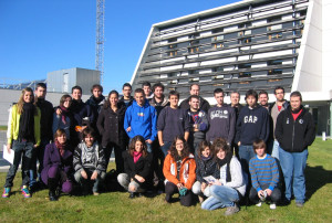 Visita de estudiantes de la Escuela Politécnica Superior de Huesca (Universidad de Zaragoza)